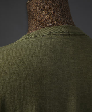 10.5 oz Cotton Tubular Gusset T-Shirt - Green