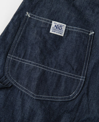 1950s Indigo Denim Painter Pants