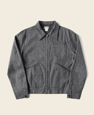 Covert Salt & Pepper Cossack Jacket