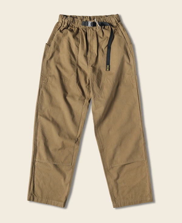 10 oz Cotton Canvas Double Knee Climbing Pants Khaki Bronson