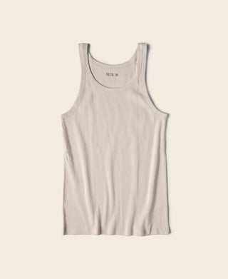 Military Cotton Tank Top - Apricot