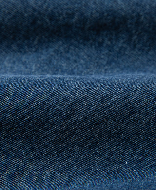 1970s Stonewashed Zip Up Denim Work Jacket