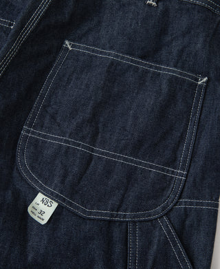 1950s Indigo Denim Painter Pants