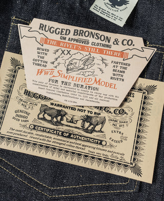 S801XX 1943 War Simplified Model Selvedge Denim Jeans
