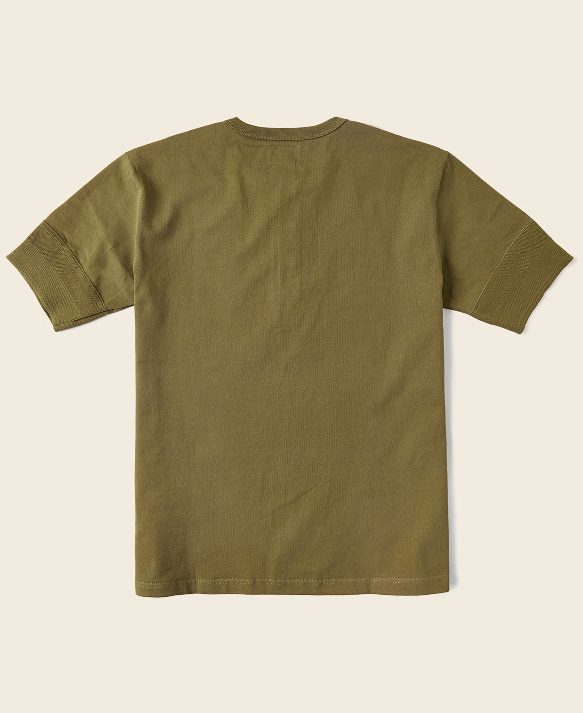 Vintage Short Sleeve Henley T-Shirt - Green
