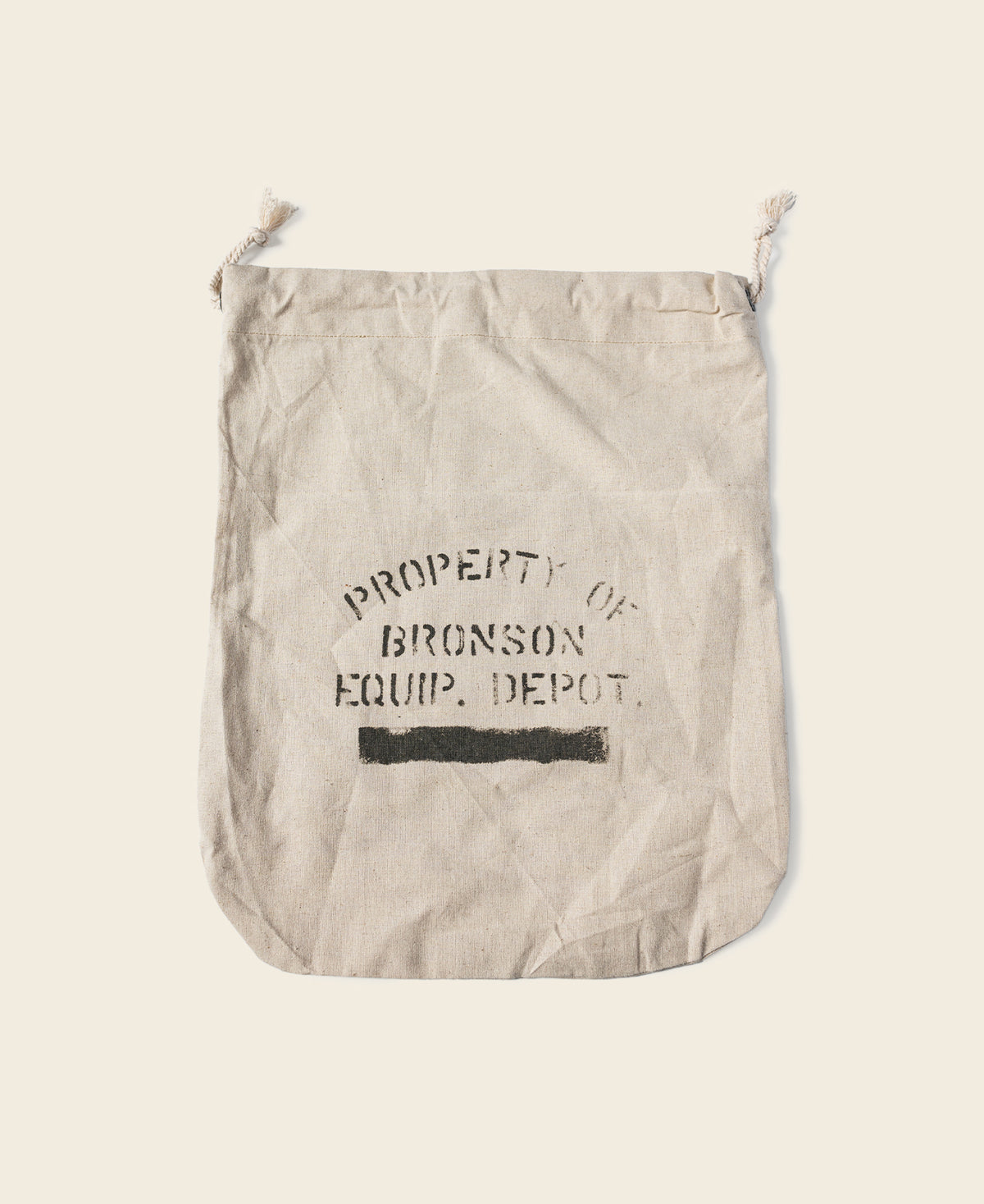 Military Style Duffle Bag - Apricot