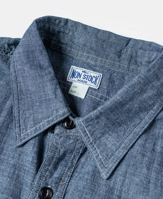 1943 Slub Cotton Chambray Work Shirt