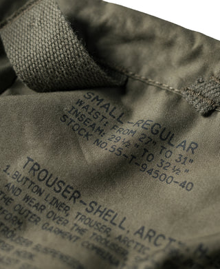 US Army M-1951 Arctic Trousers - Shell