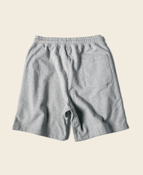 15 oz French Terry Sweat Shorts - Gray, Summer Sports Shorts