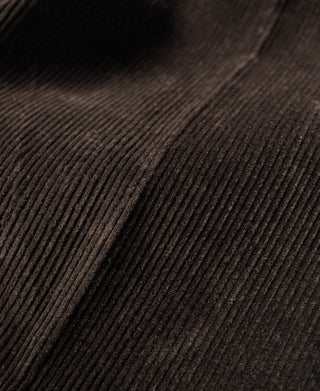 1920s Heavy-Duty Corduroy Work Pants - Brown