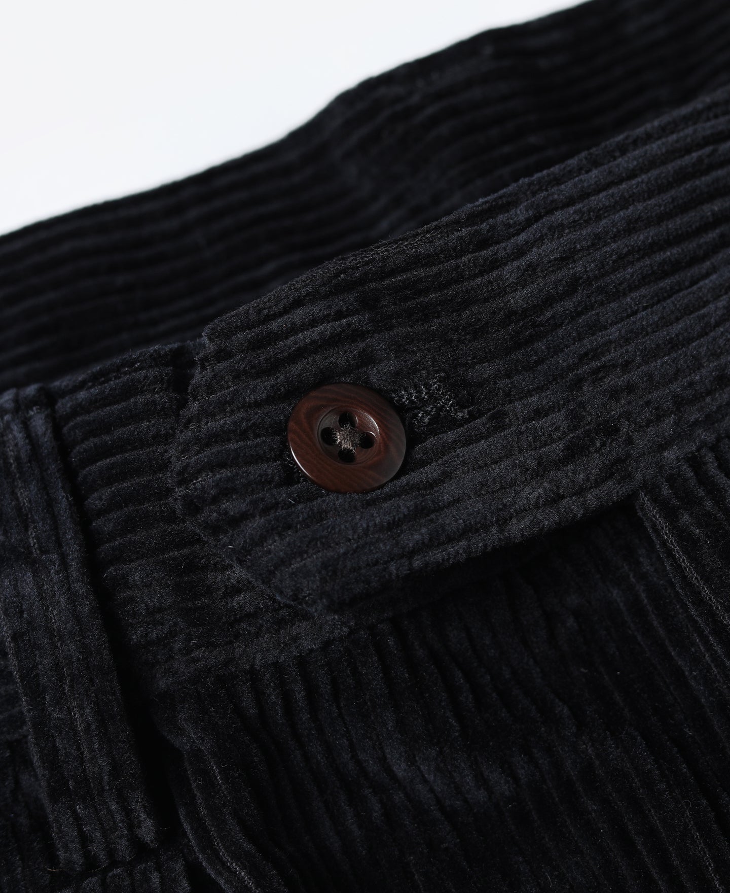 oz Wale Corduroy Trousers Black Suit Pants Style