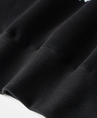 1980s Marine Bulldog Raglan Sweatshirt - Black