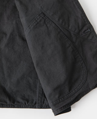 1930s Canvas Game Pockets Vest - Dark Green
