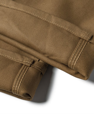 Heavy Duty Canvas Double Knee Pants - Brown