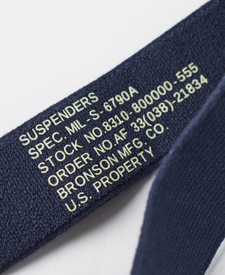 USAF X Back Suspenders - Navy