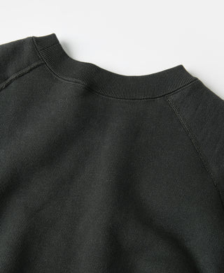 1950s Sports Training Raglan Sleeve Sweater - Vitage Black
