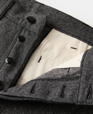 1940s Covert Salt & Pepper Trousers
