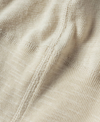 Side Closing Short Sleeve Henley T-Shirt - Embryo
