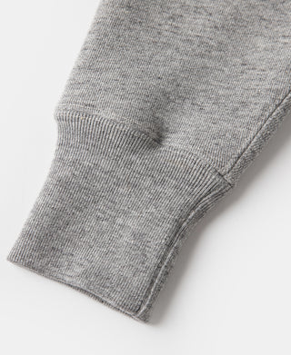 1930s Rugged CCC Black Panther Double V-Neck Insert Sweater - Gray