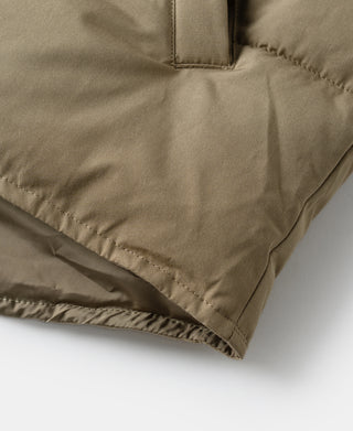 1970s Vintage Quilted Padded Vest - Khaki