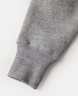 1940s Heavyweight SKI V-Inset Sweater - Grey