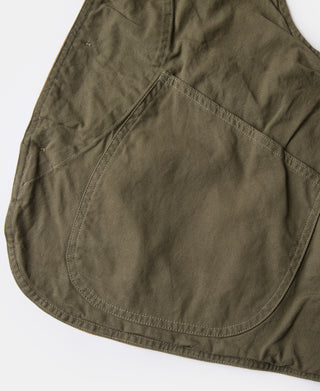 1930s Canvas Game Pockets Vest - Ginger