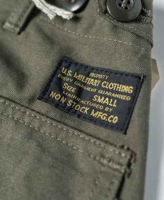 Vietnam War OG-107 Fatigue Utility Shorts - Olive