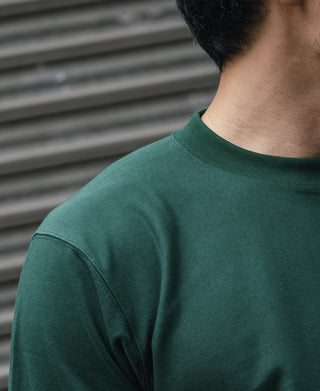 10.6 oz Reverse Weave T-Shirt - Green