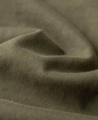 Vintage Short Sleeve Henley T-Shirt - Olive