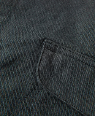 1930s Canvas Game Pockets Vest - Dark Green