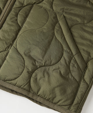 Military Style Quilted Padded Ripstop Nylon Jacket - Experimental Sample