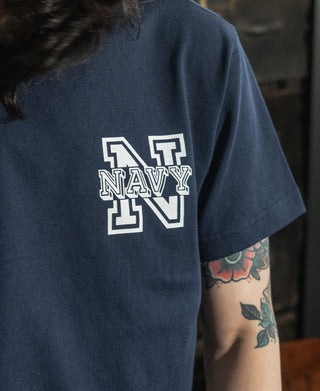 USNA Poseidon Graphic T-Shirt - Navy