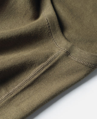 Military Cotton Tank Top - Olive