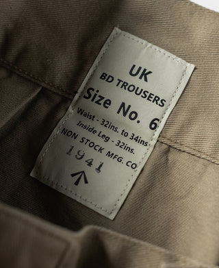 British Army KD-1941 Shorts - Khaki