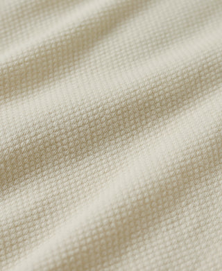 Waffle Knit Pocket T-Shirt - Apricot