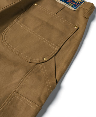 Heavy Duty Canvas Double Knee Pants - Brown