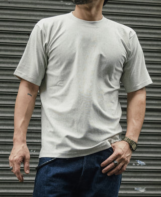 10.6 oz Reverse Weave T-Shirt - Gray