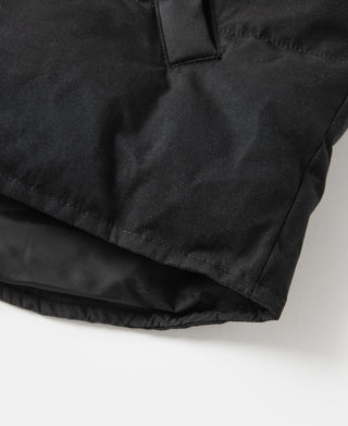 1970s Vintage Quilted Padded Vest - Black