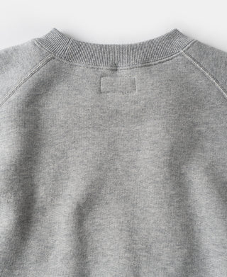 1980s Marine Bulldog Raglan Sweatshirt - Gray