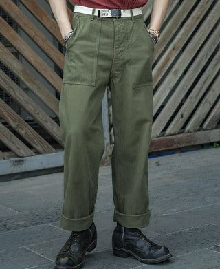1947 1st 838A OD7 Utility Fatigue Pants