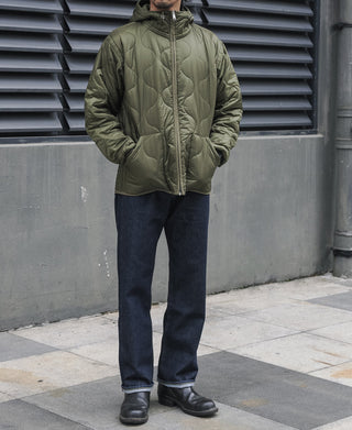 Military Style Quilted Padded Ripstop Nylon Jacket - Experimental Sample