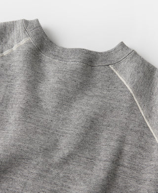 1950s Sports Training Raglan Sleeve Sweater - Gray