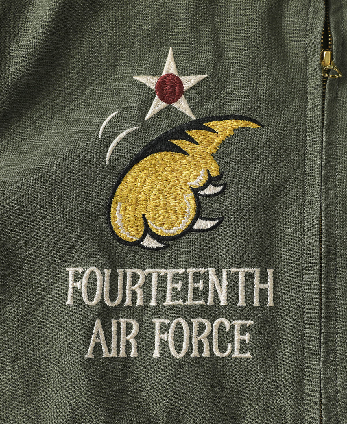 USAAF 14th Air Force Flying Tigers Embroidery Jacket