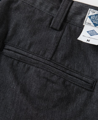 1930s IVY Style Double Pleated Chino Trousers
