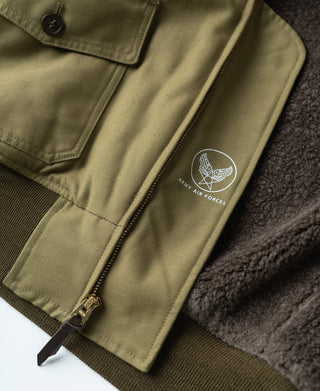 USAAF Type B-10 Flight Jacket - Khaki