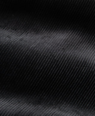 1940s Heavyweight Corduroy Cossack Jacket - Black