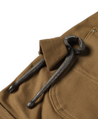 Heavy Duty Canvas Double Knee Pants - Brown