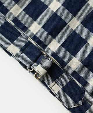 Lot 913 1910s Single-Pocket Palaka Plaid Work Jacket