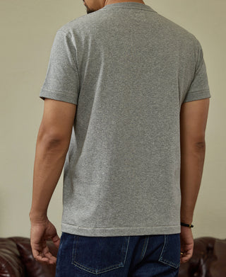 Loopwheel Tubular Athletic T-Shirt - Gray