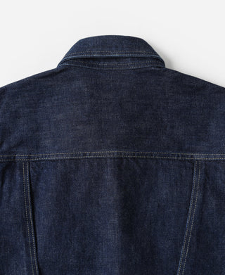 WWII Simplified Model Cowboy Selvedge Denim Jacket